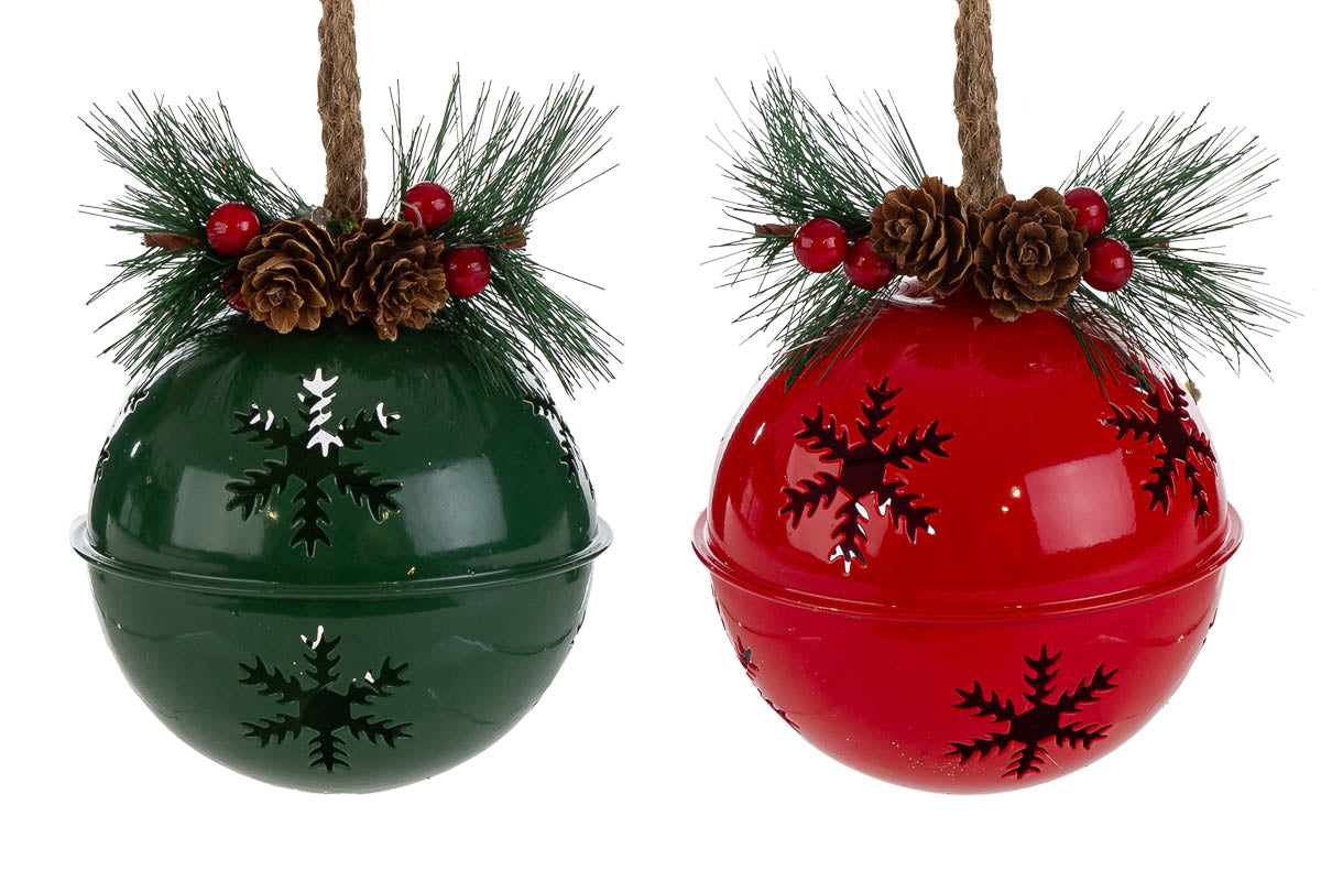 Sfera sonaglio in metallo